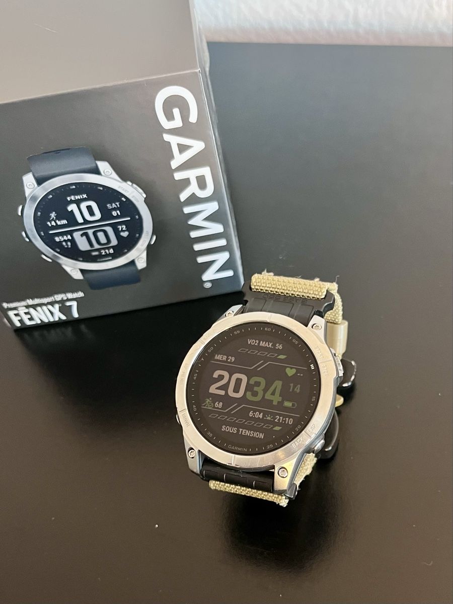 Garmin Smartwatch: Garmin Fenix 7 + bracelet tactique  – Usato da Pieterlen venduto da tom_8d86 3