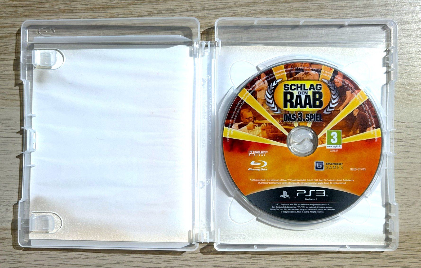 Sony Giochi: Schlag den Raab Das 3. Spiel PS3 – Usato da St. Gallen venduto da Alpine.Arcade 2