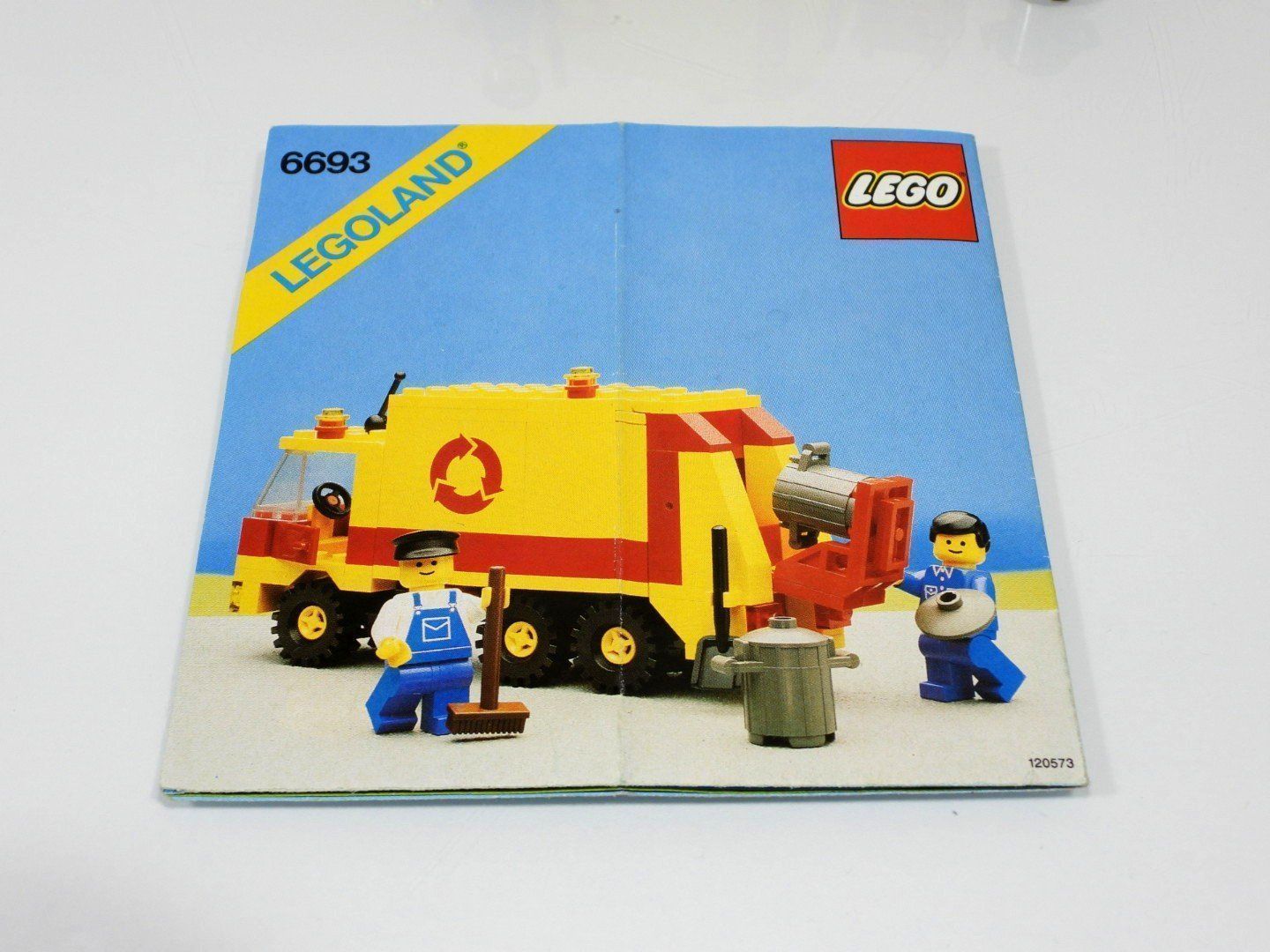 Lego Baukästen: LEGO LEGOLAND 6693 MÜLLABFUHR LASTWAGEN – Gebraucht aus Turbenthal von Ddanuh 4