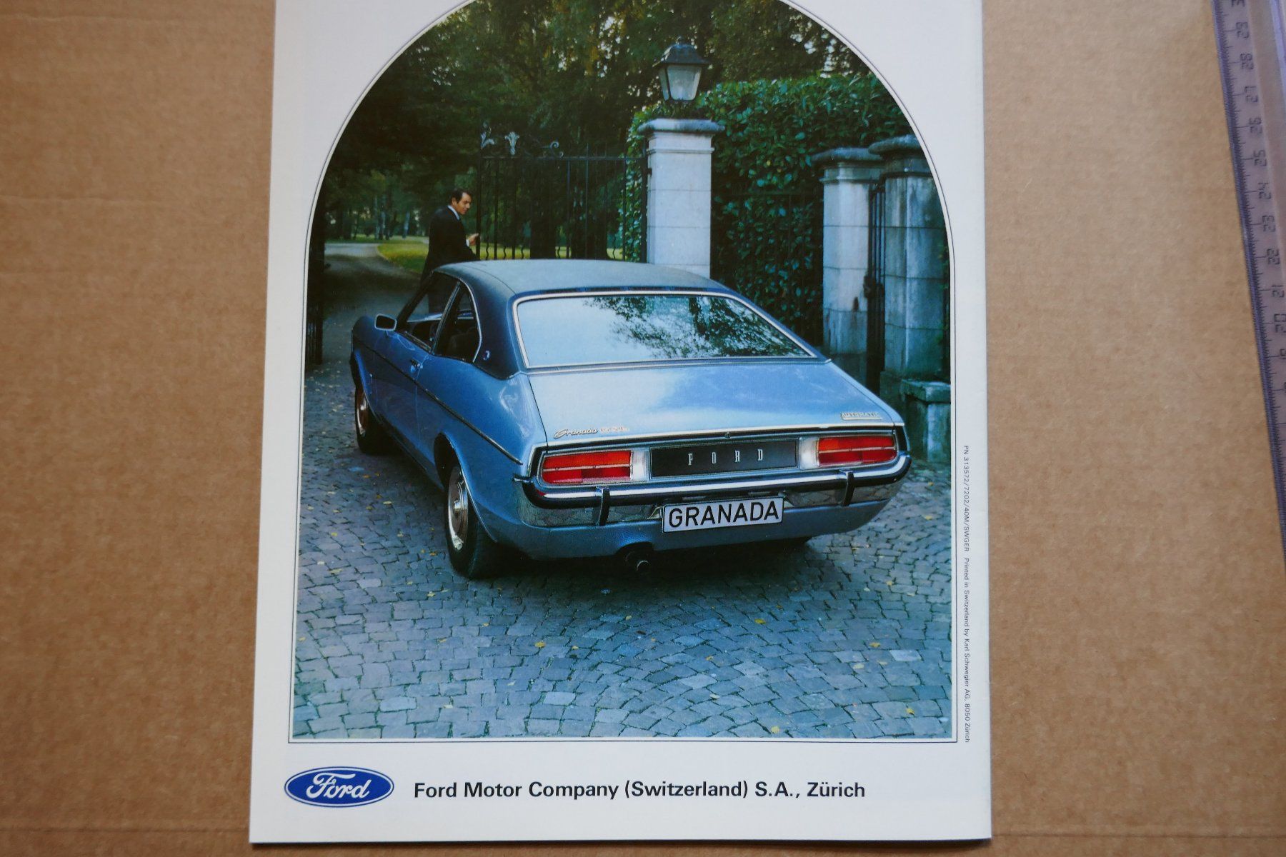 Ford Dokumente: FORD Granada   Originalprospekt – Gebraucht aus Madiswil von ML911 8