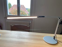 LED Schreibtischlampe Koncept silber gebraucht