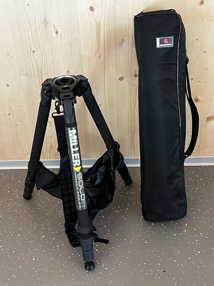 Treppiedi & Teste: Miller Solo DV Tripod Series – Usato da Winterthur venduto da gue_yf9d