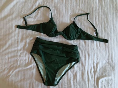 Bikini olivgrün Grösse M 1 mal getragen