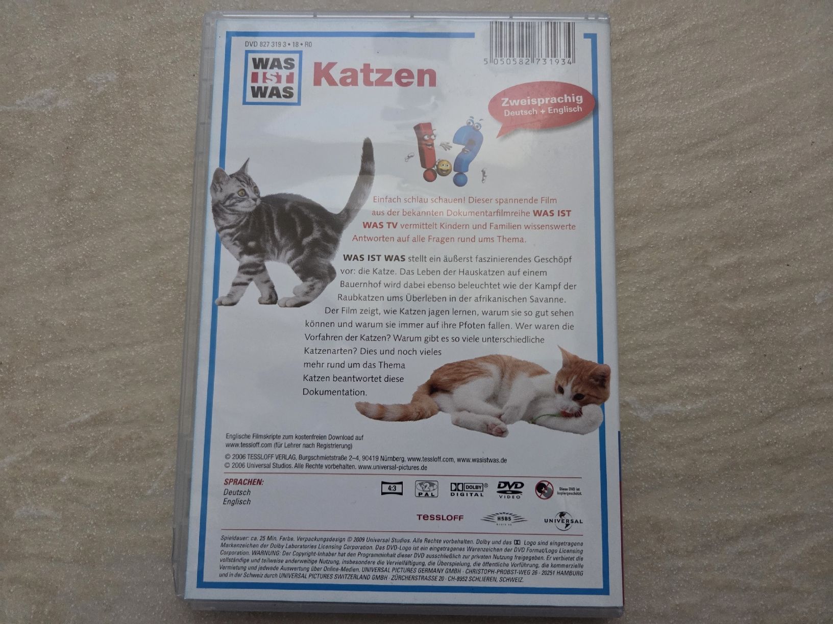 Tutti i DVDs: DVD Was ist was - Katzen – Usato da Rothenburg venduto da A 1