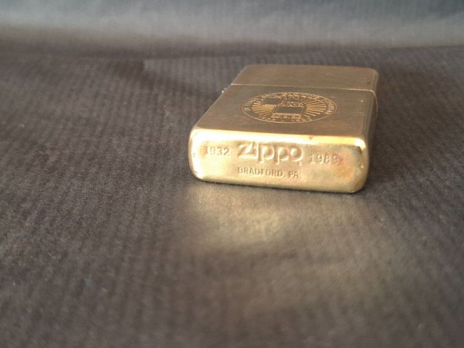 Zippo Feuerzeuge: ZIPPO Feuerzeug Solid Brass vintage 50 years 1982 – Gebraucht aus Genève von justnotsocommon 5