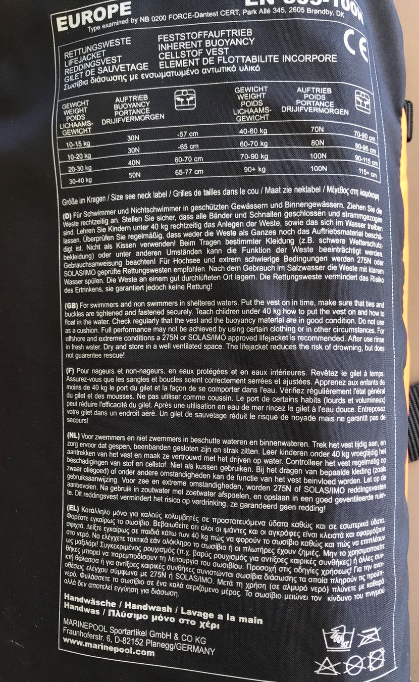 Giubbotti di salvataggio: COMPASS SOFT-RETTUNGSWESTE, GR. 70-90 KG – Nuovo (secondo la descrizione) da Ebnat-Kappel venduto da Molton 5