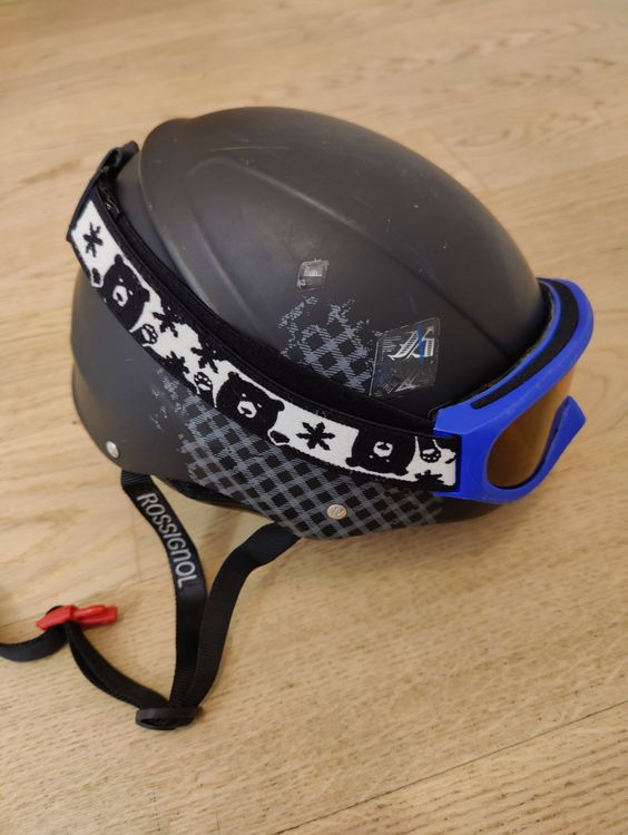 Skihelm Kinder mit Brille 4851 cm Kaufen auf Ricardo
