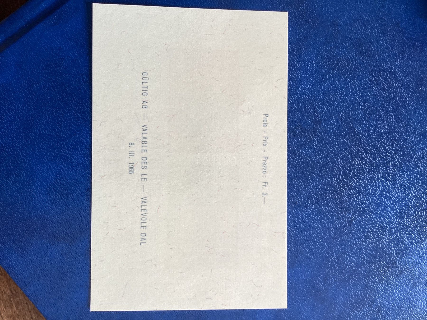 Alle Briefmarken: naba bern 1965 – Gebraucht aus Reinach BL von andreas_mueller 1