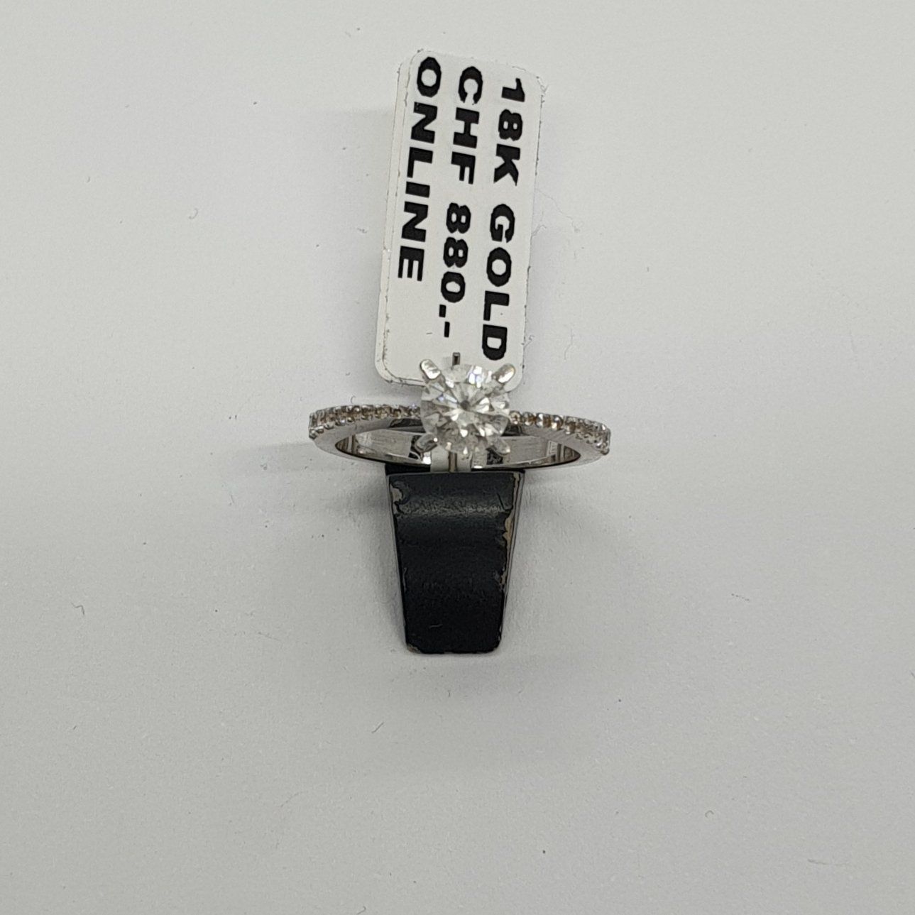 Anelli: Echt 18K Gold Ring – Usato da Luzern venduto da Luzern-Goldhaus