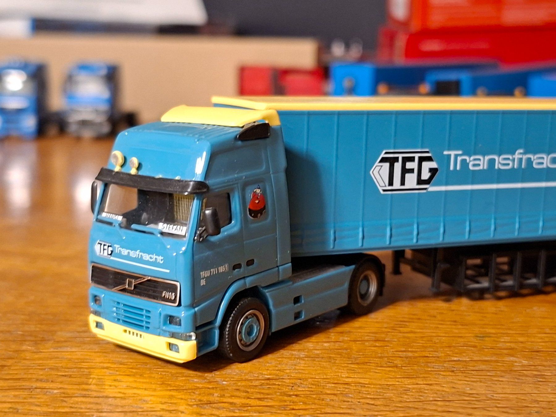 Herpa Kit di modellismo & Modellini statici: Volvo Sattelzug herpa 1:87 – Usato da Vordemwald venduto da TGV9497 4
