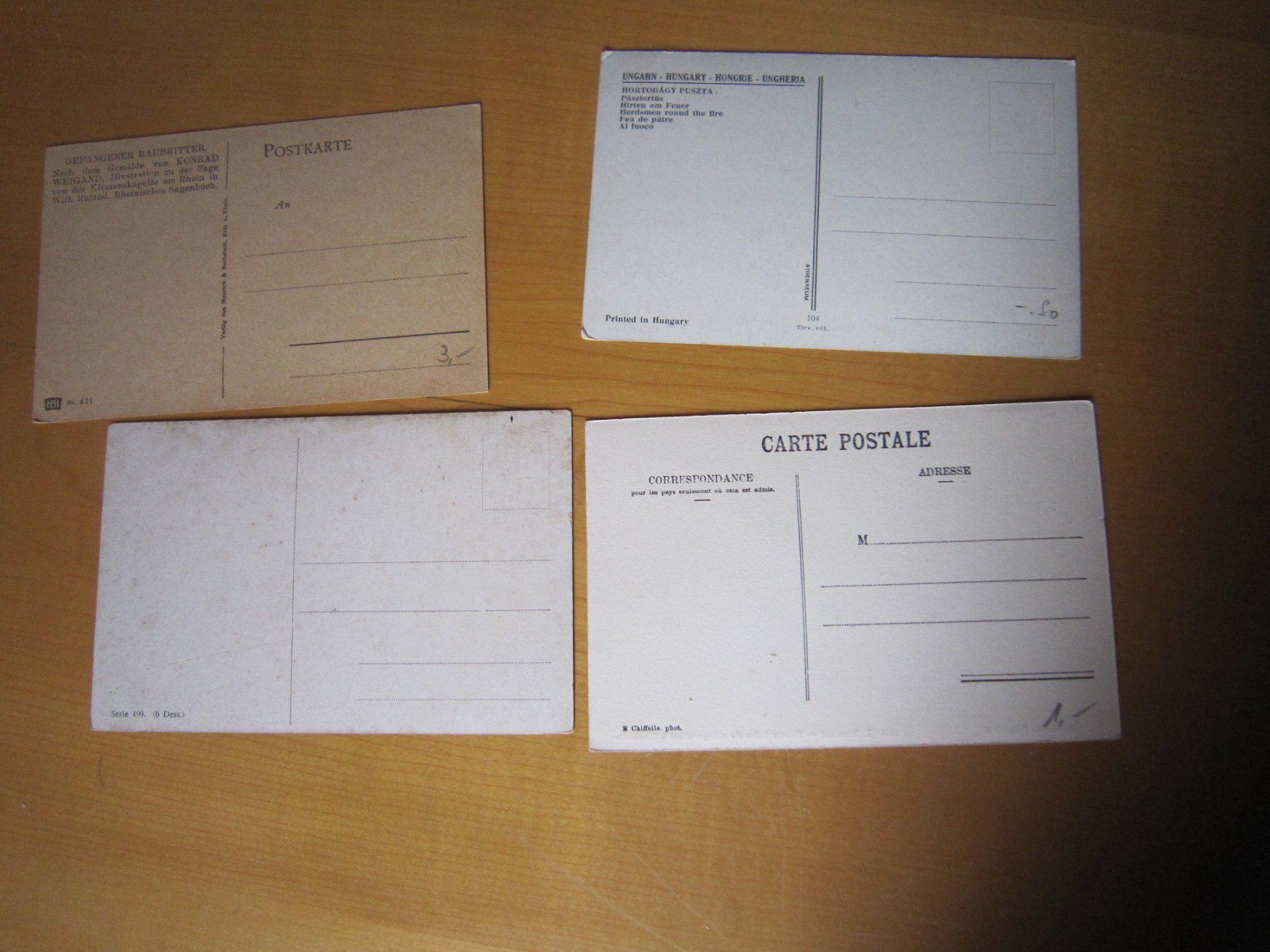 Cartoline postali: No 10 antike Postkarten Thema Rösser – Usato da Gordola venduto da Polentaefung 7