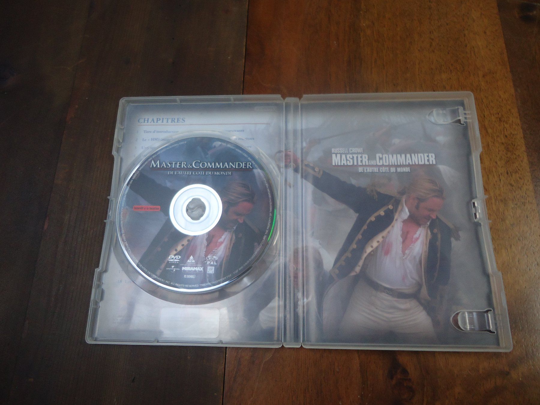 Tutti i DVDs: DVD - Master and Commander - Russell Crowe – Usato da Vessy venduto da mafabe 2