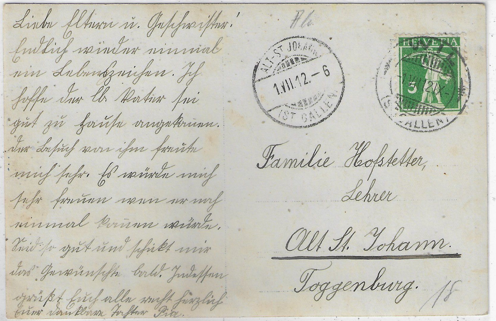Cartoline postali: Wil SG - Mädchenklasse – Usato da Ettingen venduto da Kartenplanet 1
