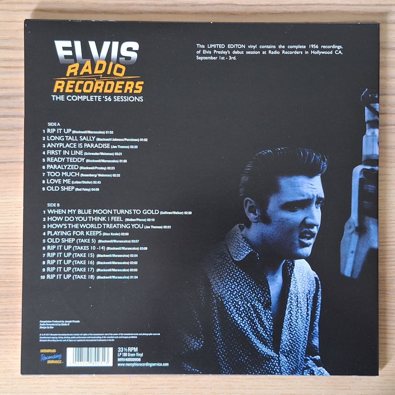 Dischi in vinile: Elvis Presley: "Radio Recorders", Label MRS 2017 – Usato da Mühlethurnen venduto da Landhockeyelvis 1