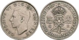 2 Shilling Grossbritanien Vereinigtes Königreich India 1948