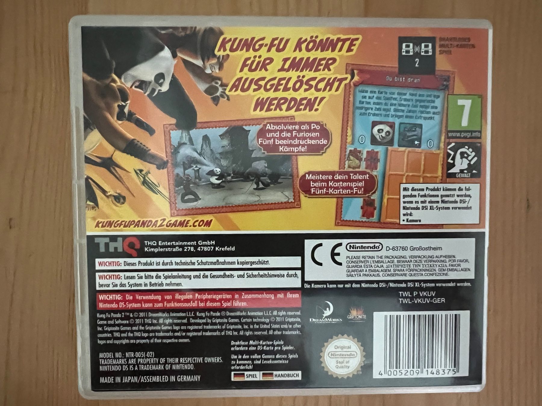 Nintendo Giochi: DS KUNG FU PANDA 2 – Usato da st.gallen venduto da SoCre75 2