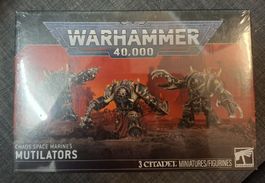 Warhammer 40.000 Chaos Space Marines Mutilators 3 figurines