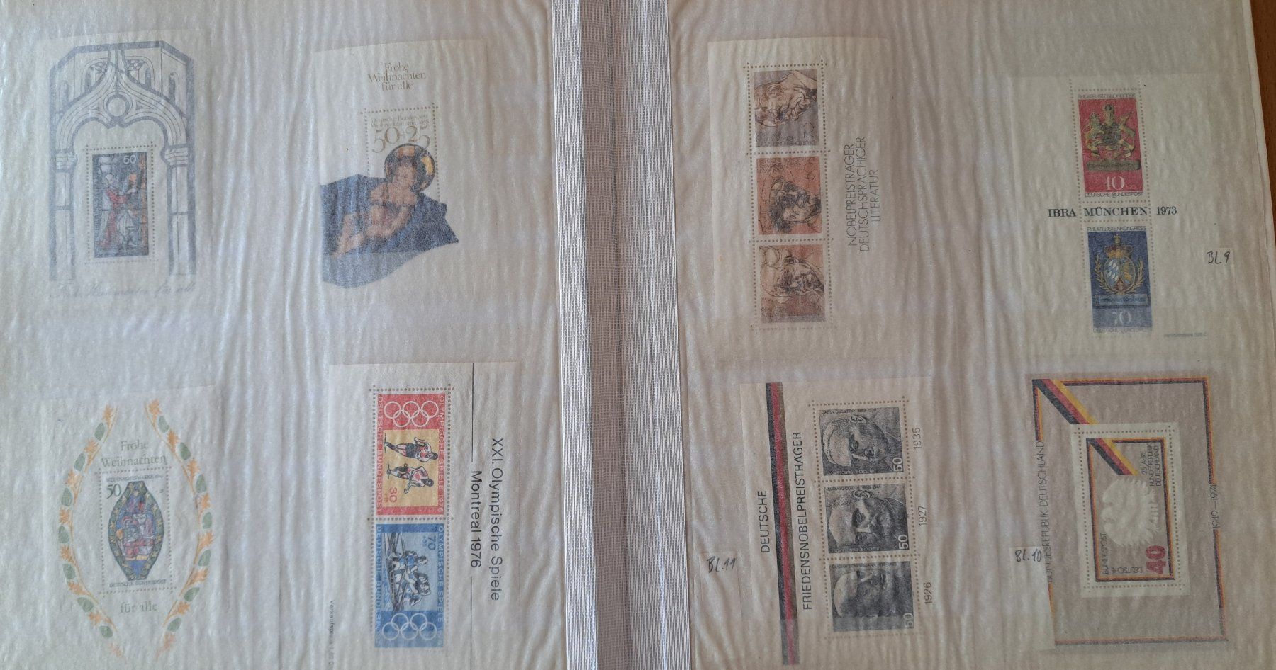 Tutti i francobolli: 2 Alben: BRD+Berlin Postfrisch und DDR gestempelt – Usato da Sementina venduto da Stoneheads 2