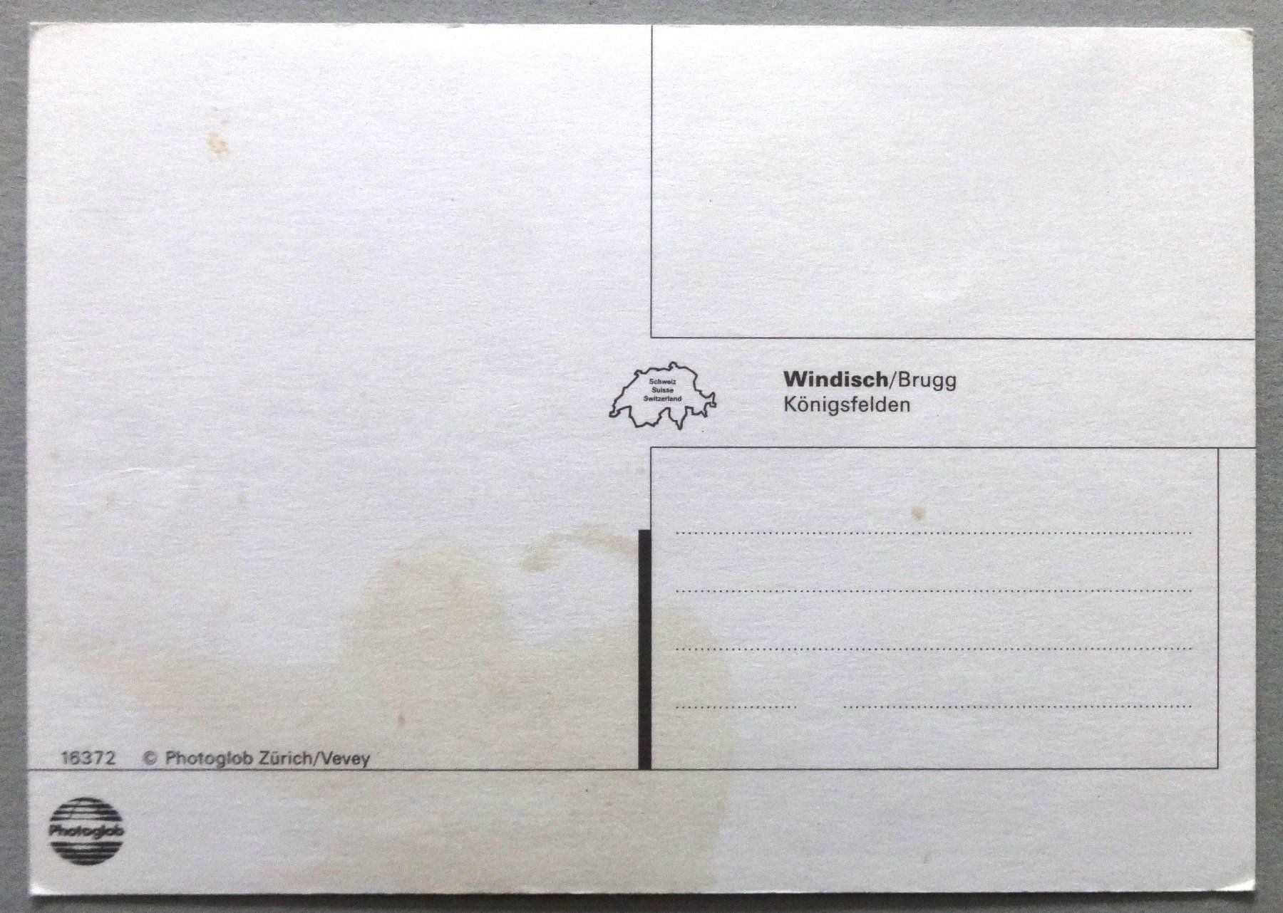 Cartoline postali: Windisch/Brugg.Königsfelden – Difettoso da Fétigny venduto da Billy2miny 1