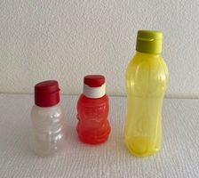 3 Tupperware ECO, 750 ml und 2 x 300 ml  Kinder Trinkflasche