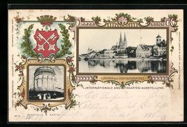 Ganzsache Bayern PP15D63 /01: Regensburg