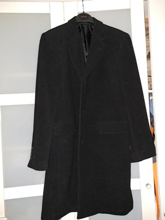 cashmere Mantel Herren Gr.L 110 cm lang Top Zustand 