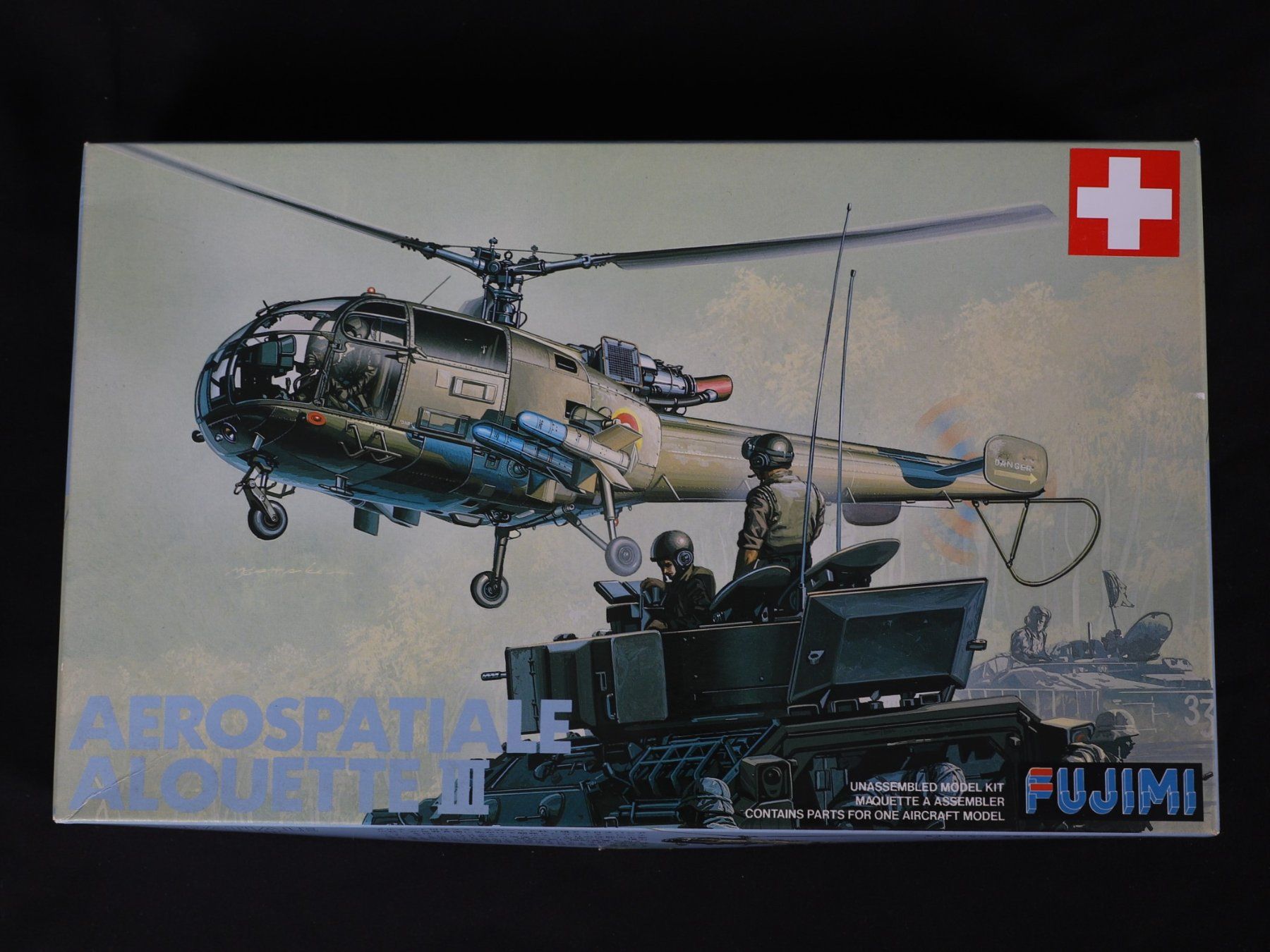 Modellbausätze & Standmodelle: FUJIMI Alouette III Hubschrauber – Neu (gemäss Beschreibung) aus Steinen von