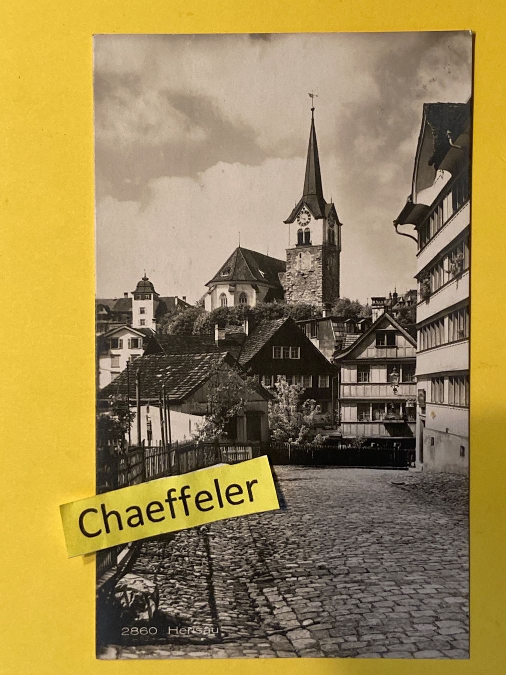 Cartes postales: 1925 Herisau – D'occasion à Zürich par Chaeffeler