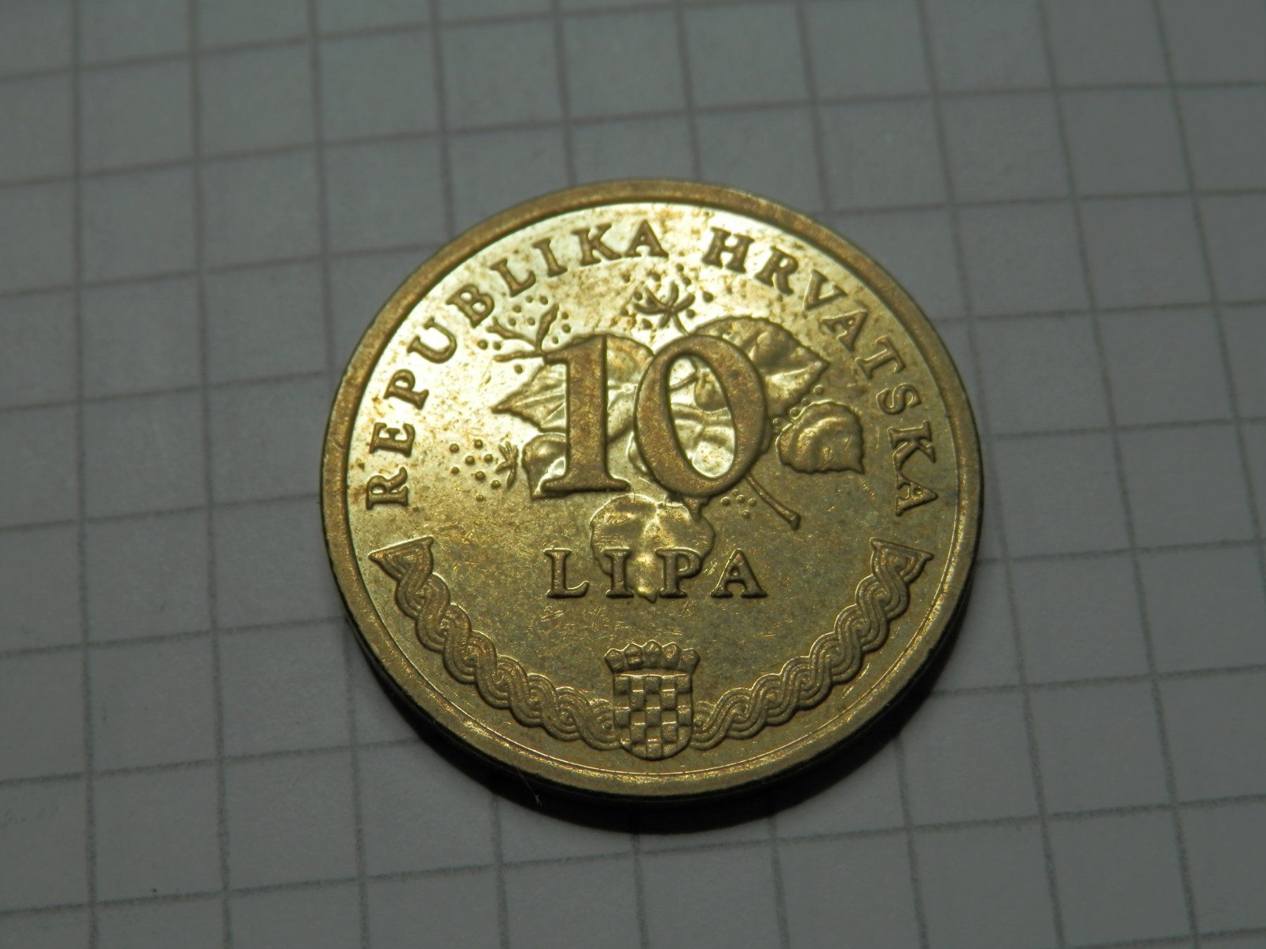 Tutti le monete: Kroatien  10 Lipa, 2013 – Usato da Weiach venduto da weiach81