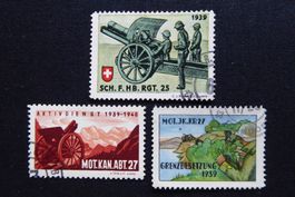 (m289) Artillerie Wit  186/1 + 191/1 + 192/1 ʘ