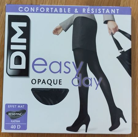 Collants Dim Easy Day Opaque Noir 40D Neuf