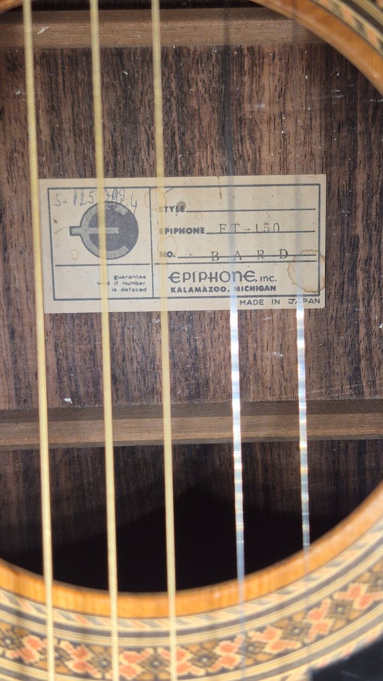 Epiphone Instruments de musique: Western Gitarre Epiphone FT-150 Bard – D'occasion à Winterthur par NorrSydGuitars 5