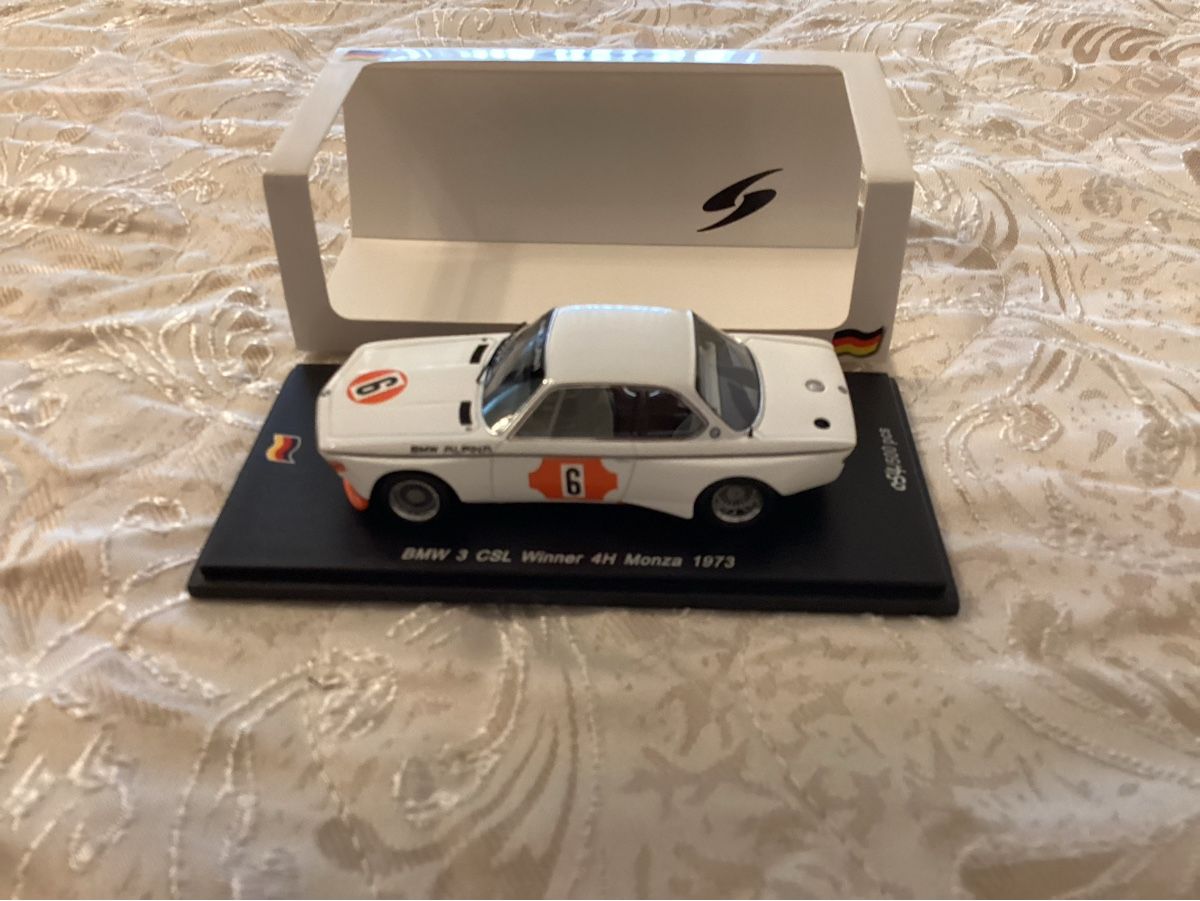 BMW Voitures modèles: BMW 3 CSL (Winner 4H Monza 1973) – Neuf avec emballage d'origine à Flawil par Imperiosud 1