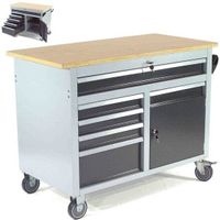 06279 - XL Werkstattwagen mit 5 Schubladen - 123x64x92,5cm