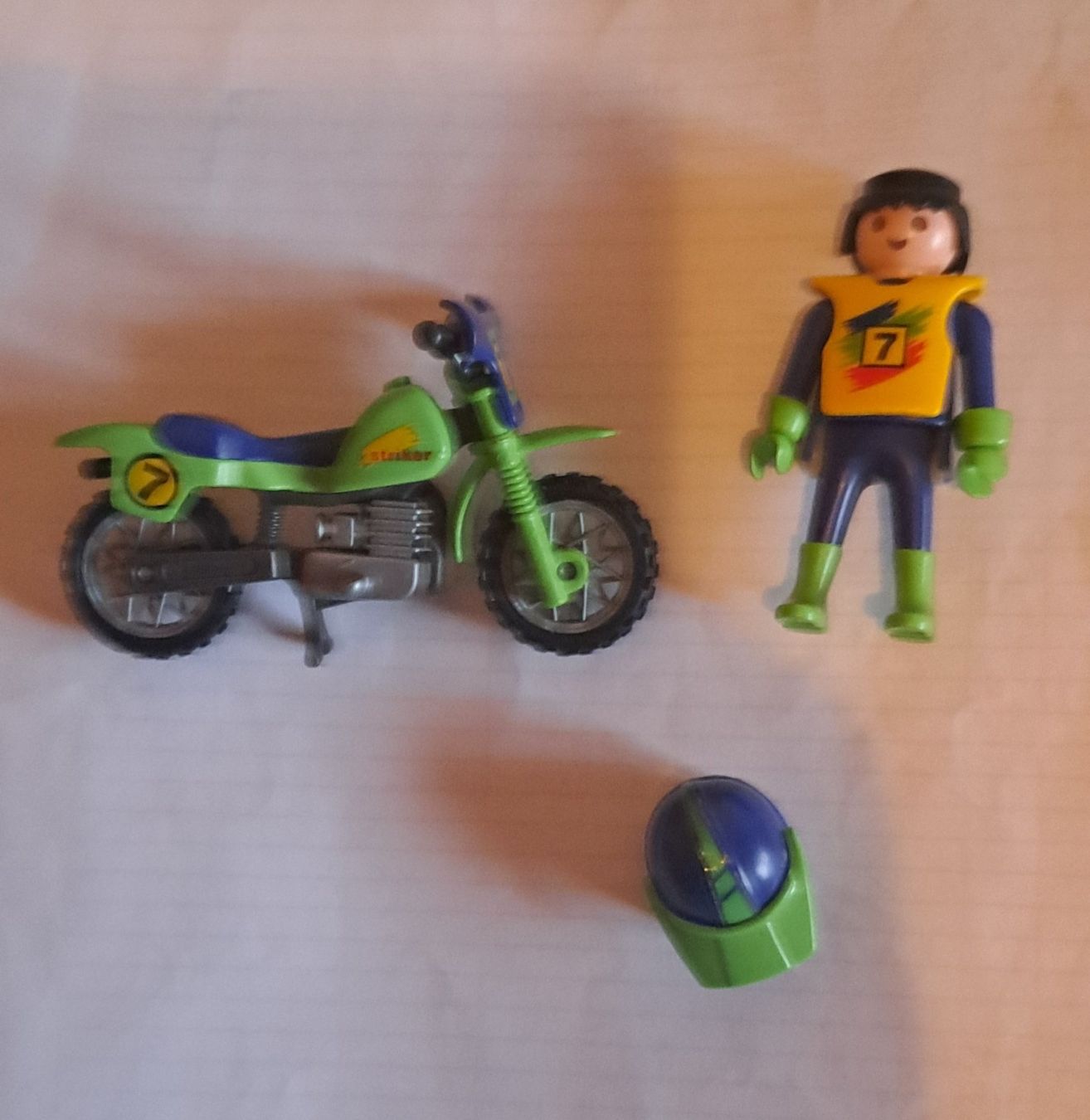 Figuren: Playmobil Motorrad Motocross – Gebraucht aus Breitenbach von Lucky0518 2