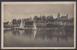 Rapperswil  Hafen mit neuen Quai  1922