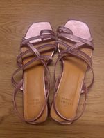 Sandalen Sezane rosa metall Grösse 38