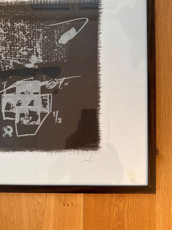 Lithografie ANTONI TAPIES "Gris Argentin" 3