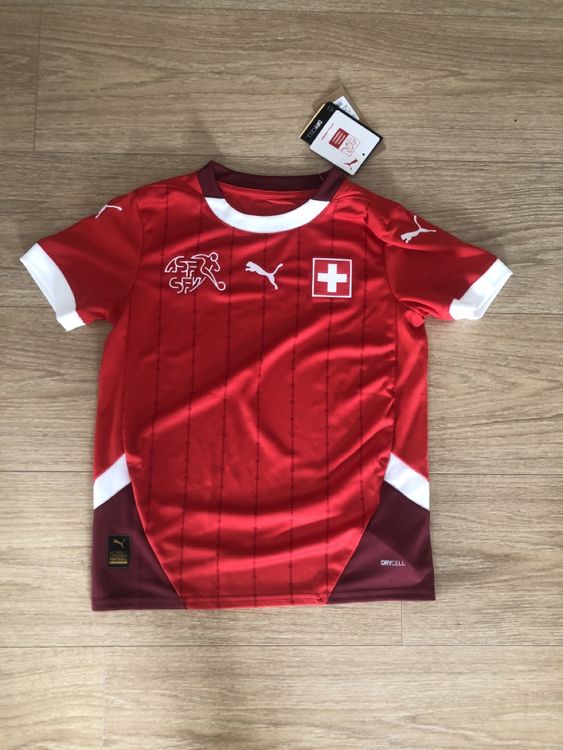 Maillot/Trikot Suisse Schweiz Svizzera Neu Puma 140 9/10 ans (Neu - Main Image