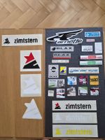 Vintage Snowboard Stickers (Set)