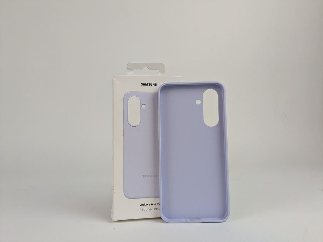 Samsung Cover & Protezioni schermo: SAMSUNG Galaxy A36 5G Silicone Case Lavender – Nuovo (secondo la descrizione) da Thun venduto da Restwert_Thun 1