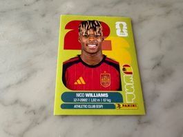 Panini Sticker FIFA WM 2039 Nico Williams ESP17