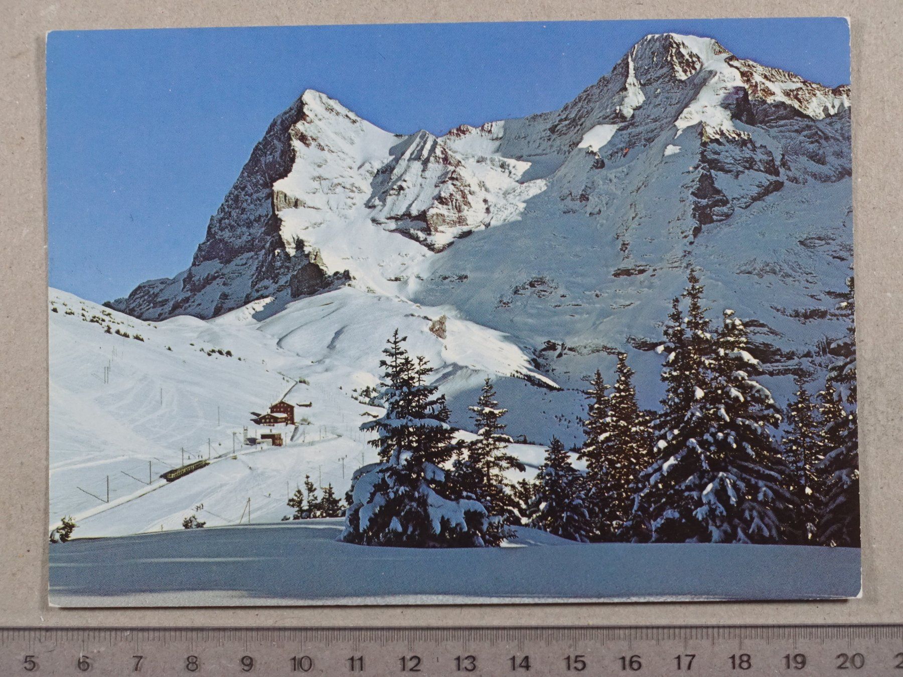 Cartoline postali: Wengernalp, Hotel Jungfrau, 1978 – Usato da Lenzburg venduto da fh1