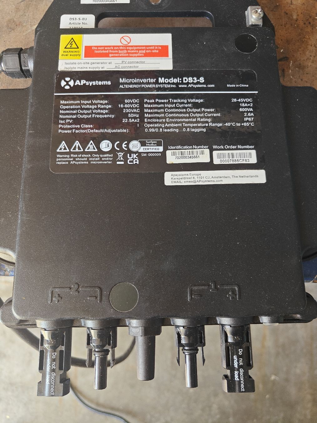 Inverter: Microwechselrichter – Usato da Degersheim venduto da Ugraber