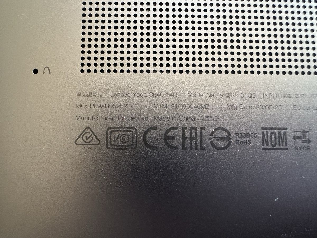 Lenovo Notebook: Lenovo Yoga C940 – Usato da Biel/Bienne venduto da Adii95 8