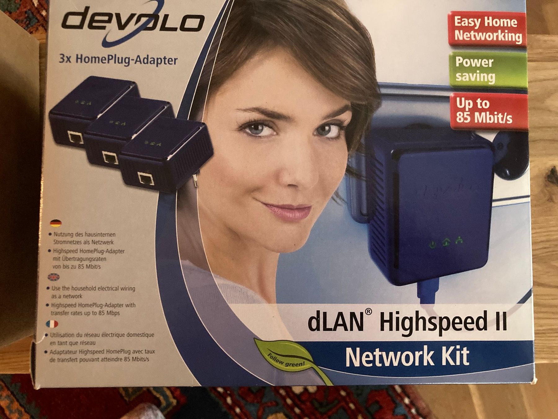 Devolo Laufwerke & Adapter: Devolo dLAN Highspeed II Network Kit 85Mbit/s 3x HomePlug – Gebraucht aus Bärschwil von freaky007 1