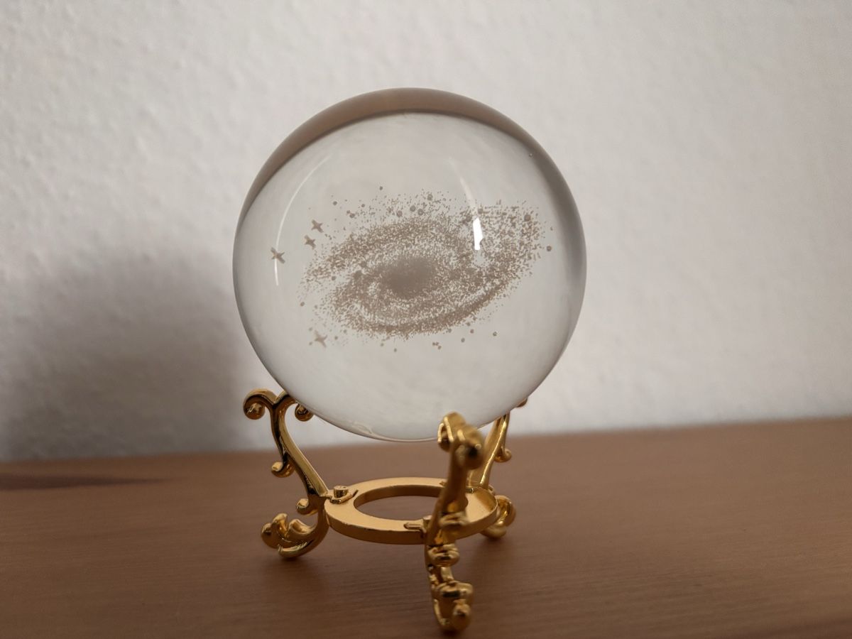 Tutte le decorazioni: GLAS KUGEL - Milchstrasse - Dekostück – Nuovo (secondo la descrizione) da Arlesheim venduto da MR_M_B