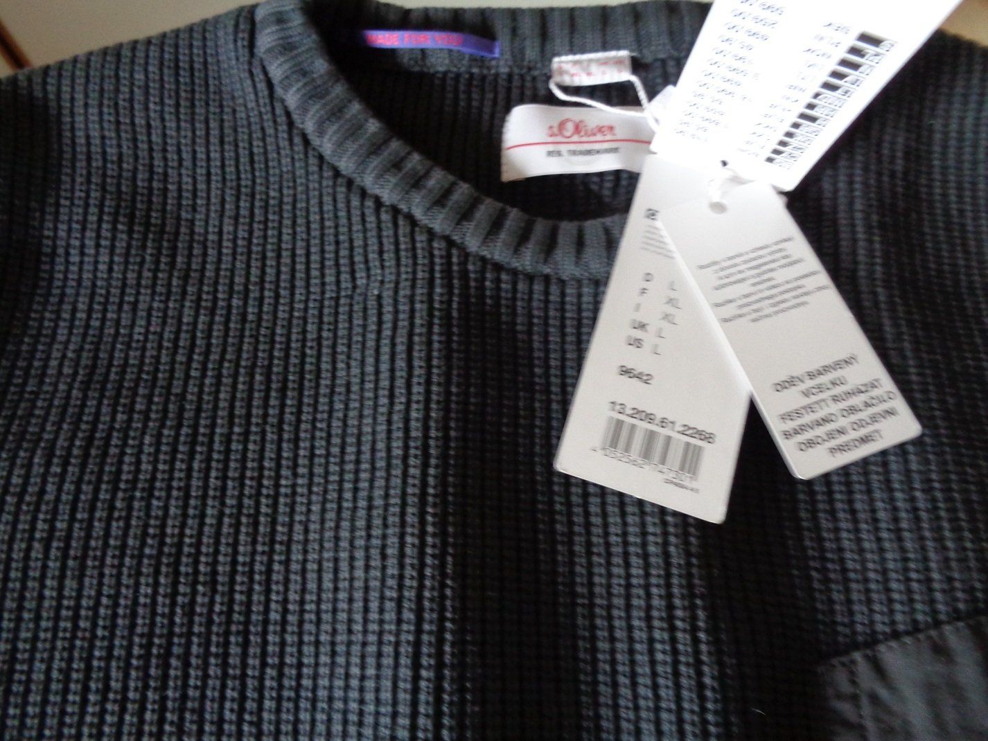 S.Oliver Maglioni & Felpe: Herrenpullover mit Etikett S'Oliver @ – Nuovo (secondo la descrizione) da Frauenkappelen venduto da regenundbogen 1