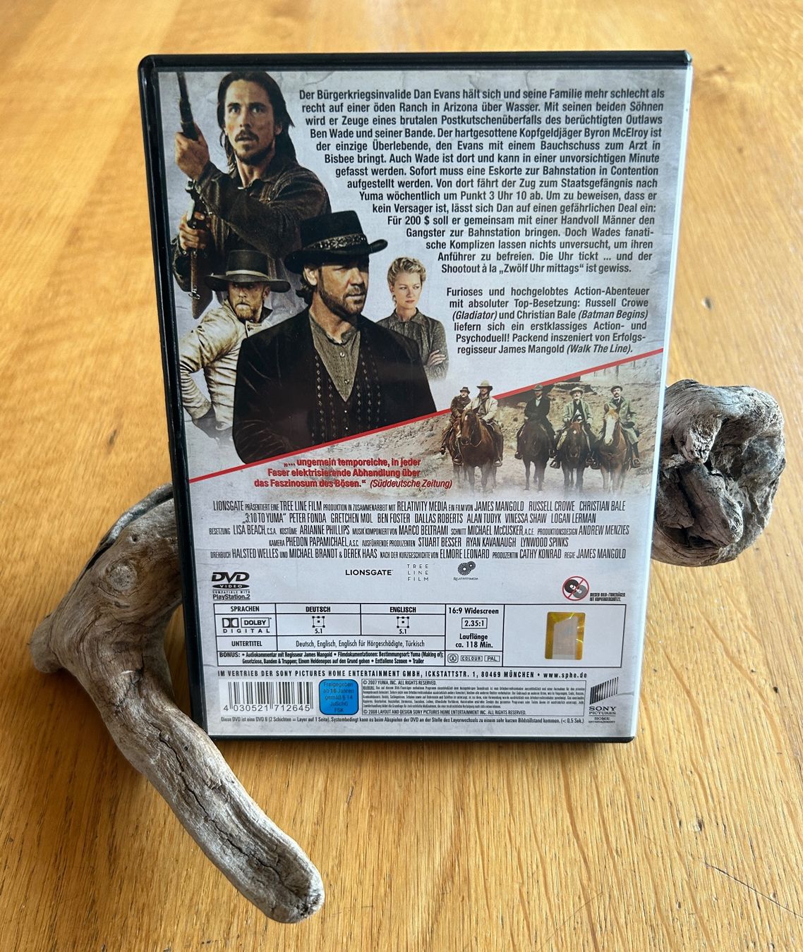 Alle DVDs: DVD 3:10 to Yuma / Todeszug nach Yuma – Gebraucht aus Urnäsch von Winterzauber12 1