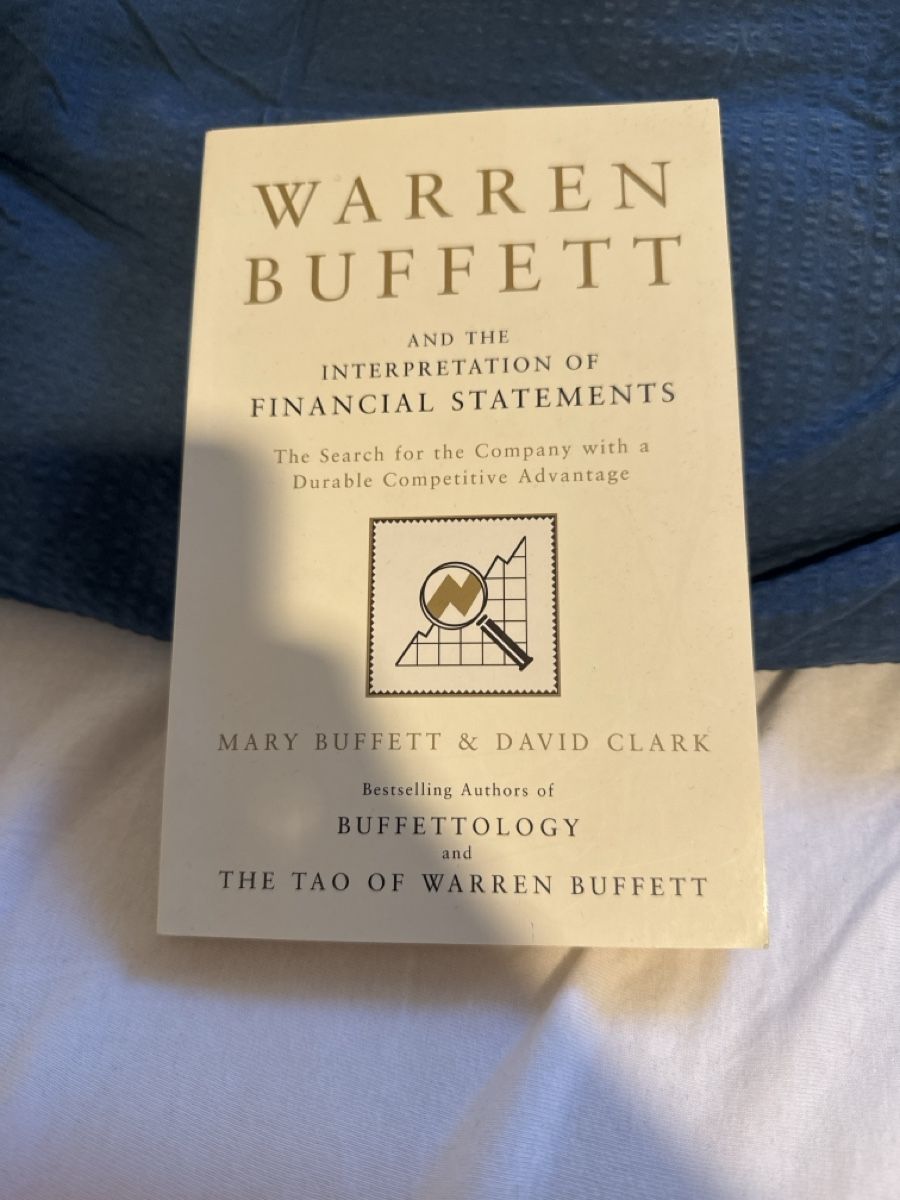 Libri: Warren Buffett - Interpretation Finanzstatements-Top! – Usato da Bottmingen venduto da unl_8kbr
